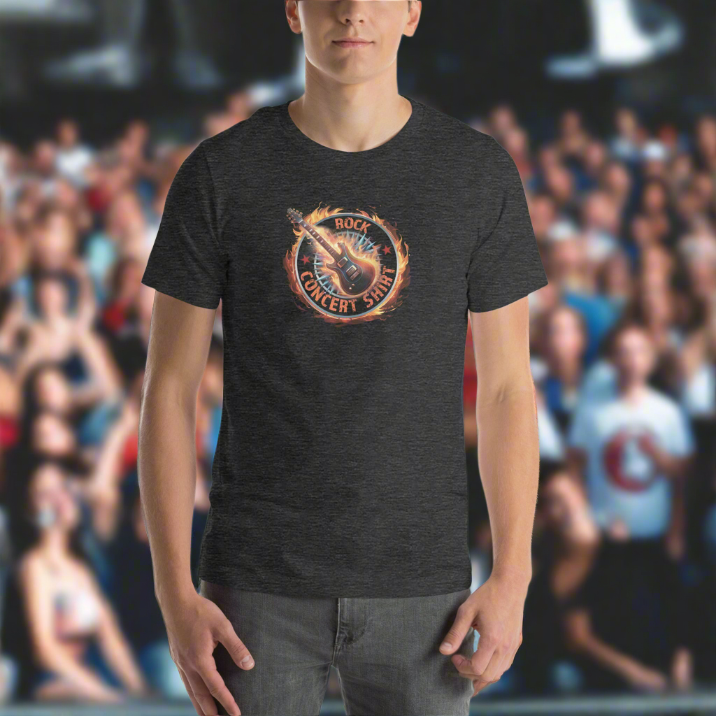 Rock Concert Guitar t-shirt